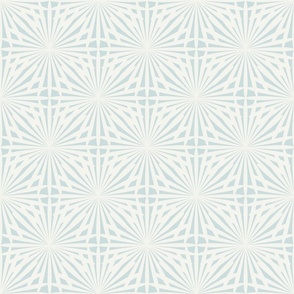 Starburst Formal Traditional Elegant Neutral Vintage Retro Star Pattern in Gray and White Tiara Light Blue Gray D0DBDB Chantilly Lace Ivory White F5F5EF Subtle Modern Geometric Abstract Reverse