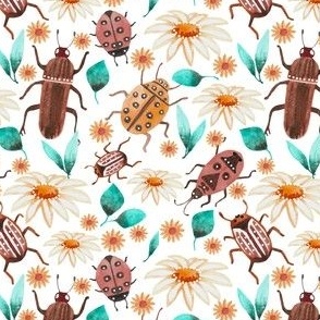 Flowers and Beetles