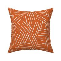 Wild Chevron - Rust and Bone - Large