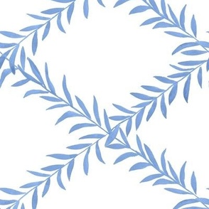 Railroaded erin-leafy-trellis-cornflower-on-white-copy