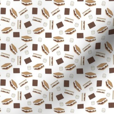 Camp S'mores in soft colors mini