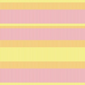 Tiny Stripes - Optimism Color Palette 