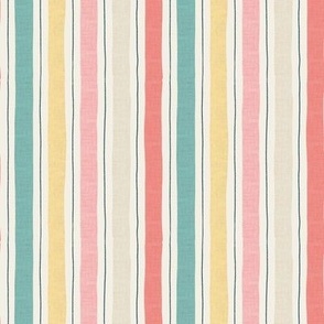 Beach Stripes // Cream