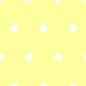 Butter With White Polka Dots (Large Scale)