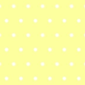 Butter With White Polka Dots (Medium Scale)