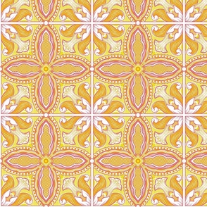 Retro Mediterranean Tiles - hatch details