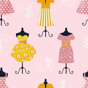 Dresses Fabric, Wallpaper and Home Decor | Spoonflower