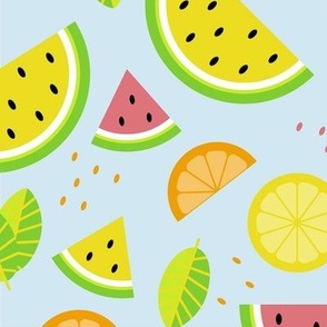 watermelon lime optimism | blue | large