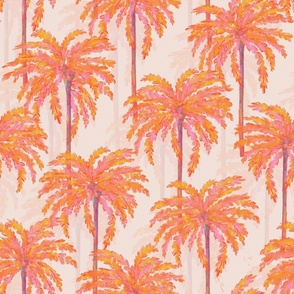 Large - Sunset Palm