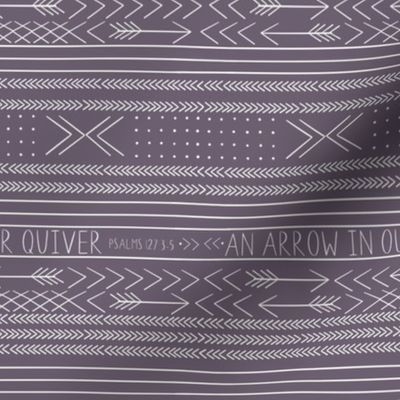 Arrow in our quiver-purple