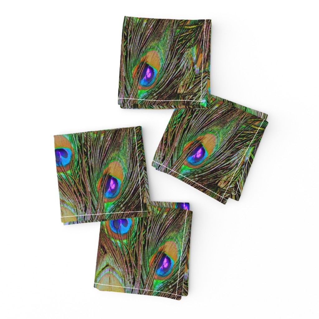 Peacock Feathers Invasion - Stripes