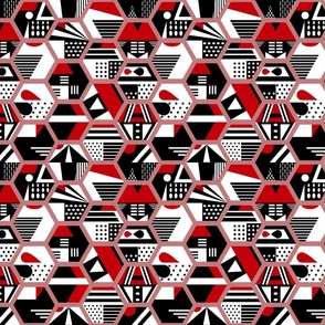 Woodpecker Hexagons