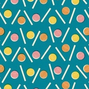 Happy-Retro-Dots---BLUE---XS---Retro-Kitchen-Flowers---TINY