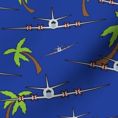 Airplanes and Palm Trees