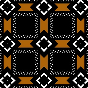 Bogolan African Mud Cloth Design