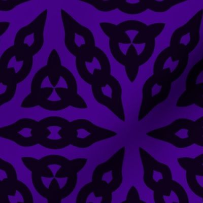 Royal Purple African Pattern