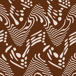 African Brown Design