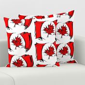 Inkblot Canadian Flag