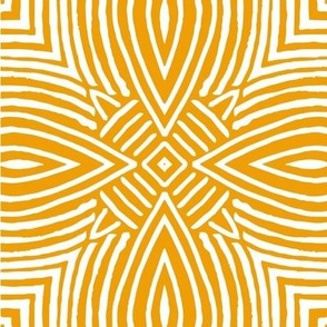 Marigold Spirals, Optimistic, 24 inch