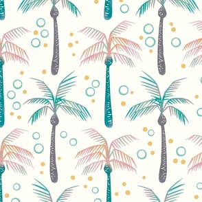 Sweet Palm Trees -large