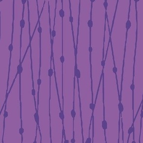 Bright Vine Lines // Orchid Grape Purple