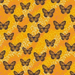 Optimistic Butterflies- Orange (small)