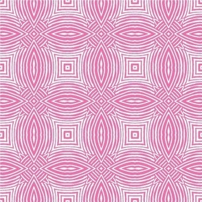 Spirals, flamingo pink, 2.75 inch