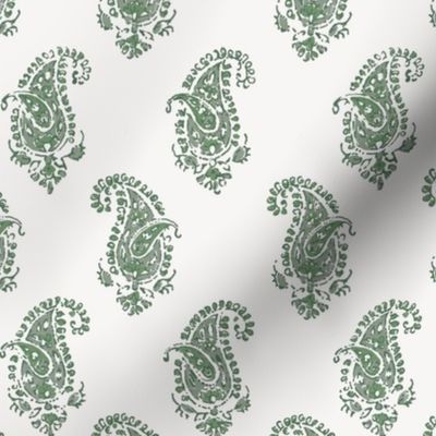 Essential Paisley Classic Green