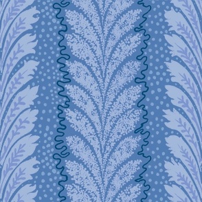 British Feather Dark Blue 2