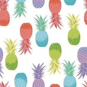 Rainbow pineapples
