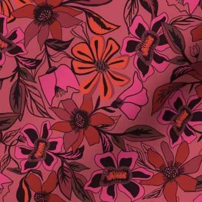 Wildly floral _Pink 