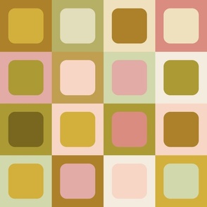 Kitchen Tile Multicolored | L size | 18" | Vintage Nostalgia