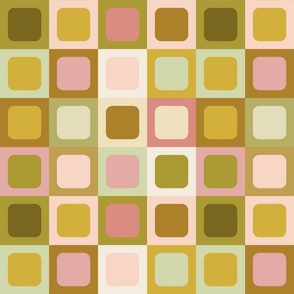 Kitchen Tile Multicolored | M size | 12" | Vintage Nostalgia