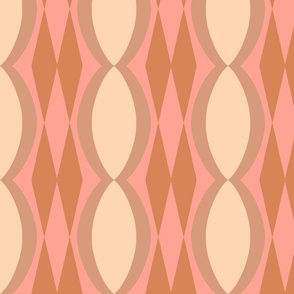 Bold Minimalism - Pastel Harlequin Geometric