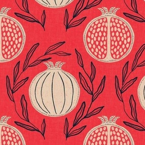 Pomegranate - poppy red