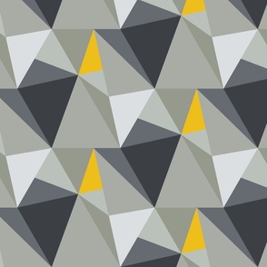 Shards | Concrete and Yellow