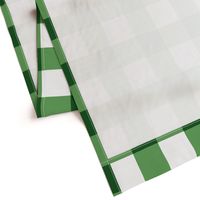 Green Buffalo Plaid | Traditional Large Green Square Checks