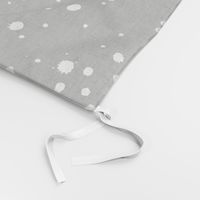 Splatter Dots - Black & White