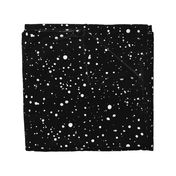 Splatter Dots - Black & White