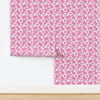 pink elephant fabric