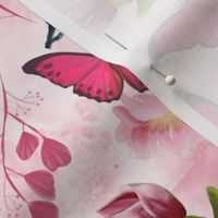 florals and Butterflies - med 