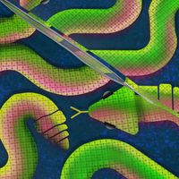 Rattlesnakes in motion