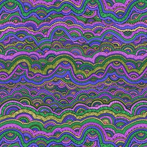 Malachite doodles--multicolor 2