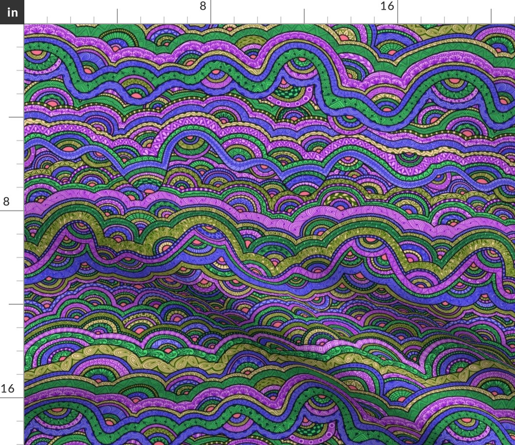 Malachite doodles--multicolor 2