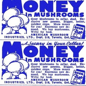 Get Rich Quick Raising Mushrooms (blue)