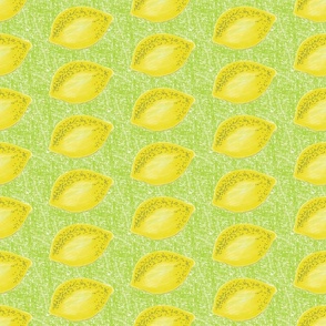The Lemons-Lemon-Lime-Petal Solids Companion Print
