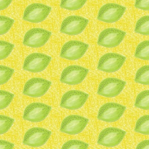 The Limes-Lime-Lemon-Petal Solids Companion Print
