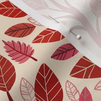 Midcentury Red Leaves-medium