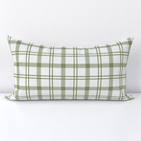 gingham plaid avocado olive sage green, stripe, checks