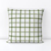 gingham plaid avocado olive sage green, stripe, checks